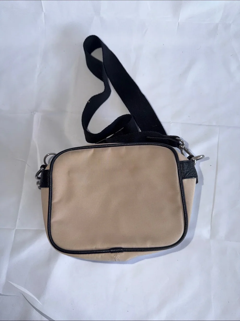 lululemon athletica Beige and Black Messenger Crossbody